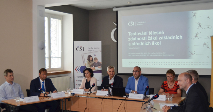 Tisková konference ČŠI k měření tělesné zdatnosti v České republice